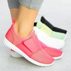 Yoki Newest Arrivals Sleek Mesh Athletic Sneakers