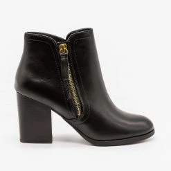 Soda Shoes Sleek Zippered Fashion Booties FINAL SALE