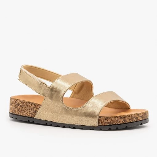 Qupid Shoes Slingback Cork Slides 5 Qupid Shoes Slingback Cork Slides