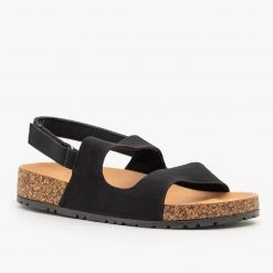 Qupid Shoes Slingback Cork Slides 12 Qupid Shoes Slingback Cork Slides