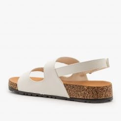 Qupid Shoes Slingback Cork Slides 16 Qupid Shoes Slingback Cork Slides