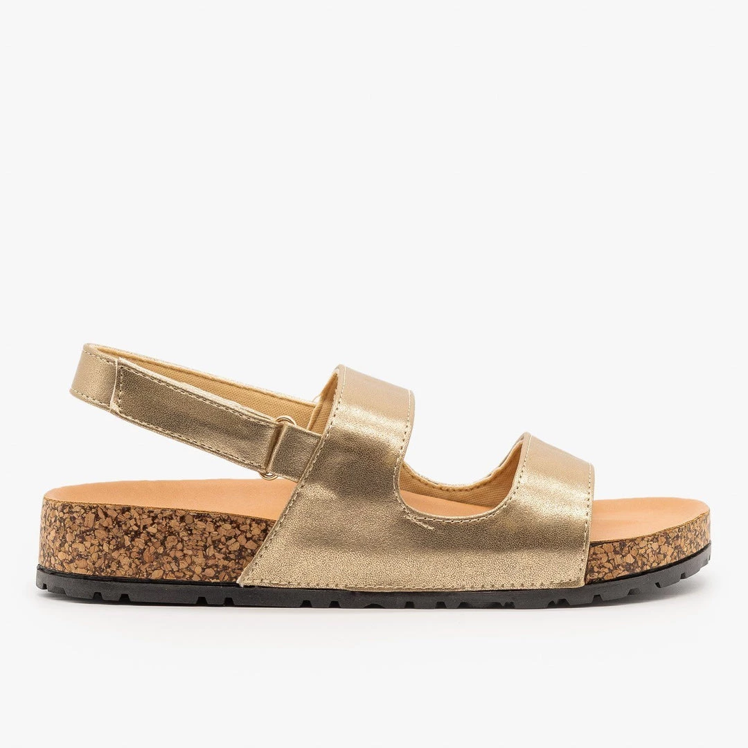 Qupid Shoes Slingback Cork Slides 3 Qupid Shoes Slingback Cork Slides