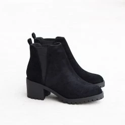 Mata Newest Arrivals Slip-On Ankle Lug Boots