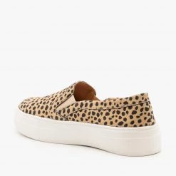 Mata Slip On Cheetah Fashion Sneakers