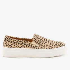 Mata Slip On Cheetah Fashion Sneakers