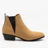 Wild Diva Shoes Slip-On Fall Ankle Booties