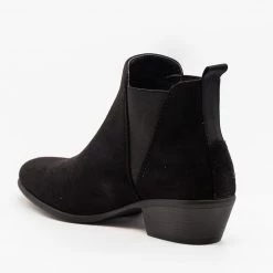 Wild Diva Shoes Slip-On Fall Ankle Booties