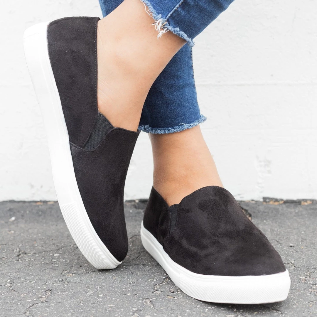 Anna Shoes Slip-On Fashion Sneakers Newest Arrivals 7 Anna Shoes Slip-On Fashion Sneakers Newest Arrivals