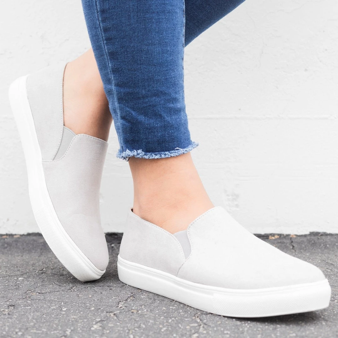 Anna Shoes Slip-On Fashion Sneakers Newest Arrivals 8 Anna Shoes Slip-On Fashion Sneakers Newest Arrivals