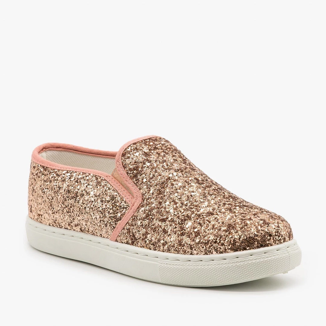 Anna Shoes Newest Arrivals Slip-On Glitter Sneakers FINAL SALE 2 Anna Shoes Newest Arrivals Slip-On Glitter Sneakers FINAL SALE