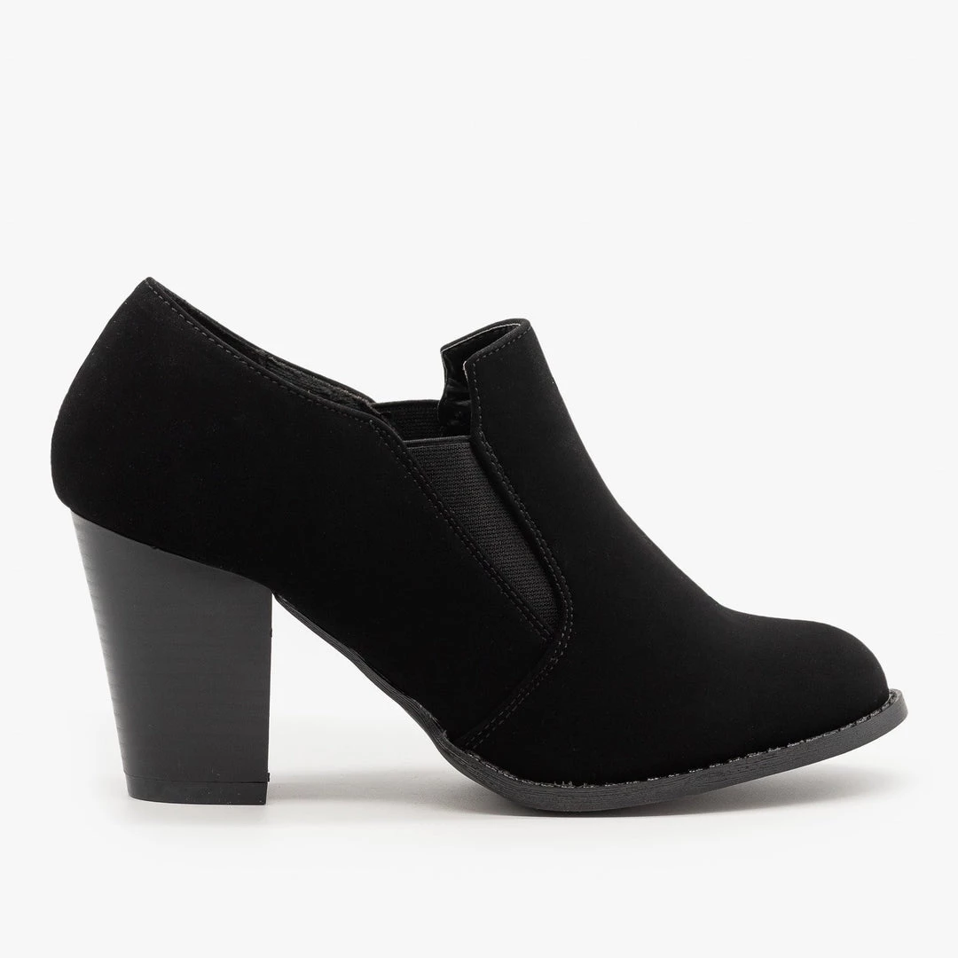 Forever Slip On High Heel Booties FINAL SALE Newest Arrivals 4 Forever Slip On High Heel Booties FINAL SALE Newest Arrivals