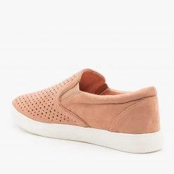 La Sheelah Shoes Slip On Pinhole Sneakers FINAL SALE Newest Arrivals
