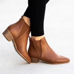 Top Moda Newest Arrivals Slip-On Stretch Boot