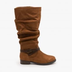 Soda Shoes Newest Arrivals Slouchy Belted Boots FINAL SALE
