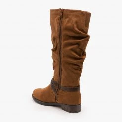 Soda Shoes Newest Arrivals Slouchy Belted Boots FINAL SALE