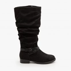 Soda Shoes Newest Arrivals Slouchy Belted Boots FINAL SALE