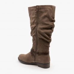 Soda Shoes Newest Arrivals Slouchy Belted Boots FINAL SALE