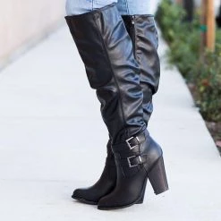 Fashion Focus Newest Arrivals Slouchy Knee-High Buckle Boots FINAL SALE 6 Fashion Focus Newest Arrivals Slouchy Knee-High Buckle Boots FINAL SALE