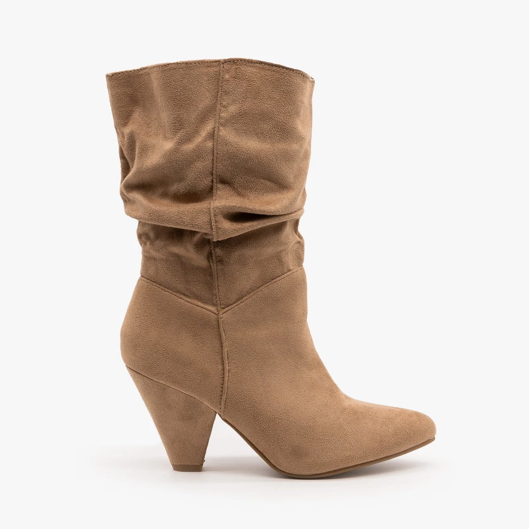 Nature Breeze Slouchy Mid Calf Diva Boots FINAL SALE Newest Arrivals 4 Nature Breeze Slouchy Mid Calf Diva Boots FINAL SALE Newest Arrivals