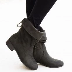 Soda Shoes Slouchy Two Way Sleeve Booties Newest Arrivals