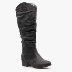 Top Moda Slouchy Western Riding Boots FINAL SALE Newest Arrivals