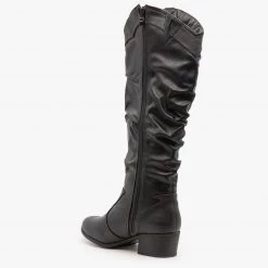 Top Moda Slouchy Western Riding Boots FINAL SALE Newest Arrivals