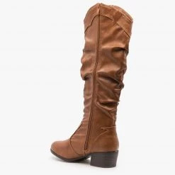 Top Moda Slouchy Western Riding Boots FINAL SALE Newest Arrivals