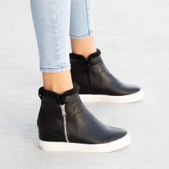 Forever Smooth Wedged Sneakers