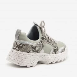 La Sheelah Shoes Snake Print Fashion Sneakers 5 La Sheelah Shoes Snake Print Fashion Sneakers