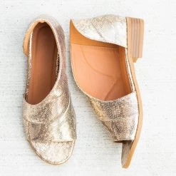 Mata Snake Print Open-Toe Cutout Designer Flats Newest Arrivals