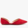 Refresh Snappy Faux Suede D'Orsay Flats