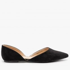 Refresh Snappy Faux Suede D'Orsay Flats 9 Refresh Snappy Faux Suede D'Orsay Flats