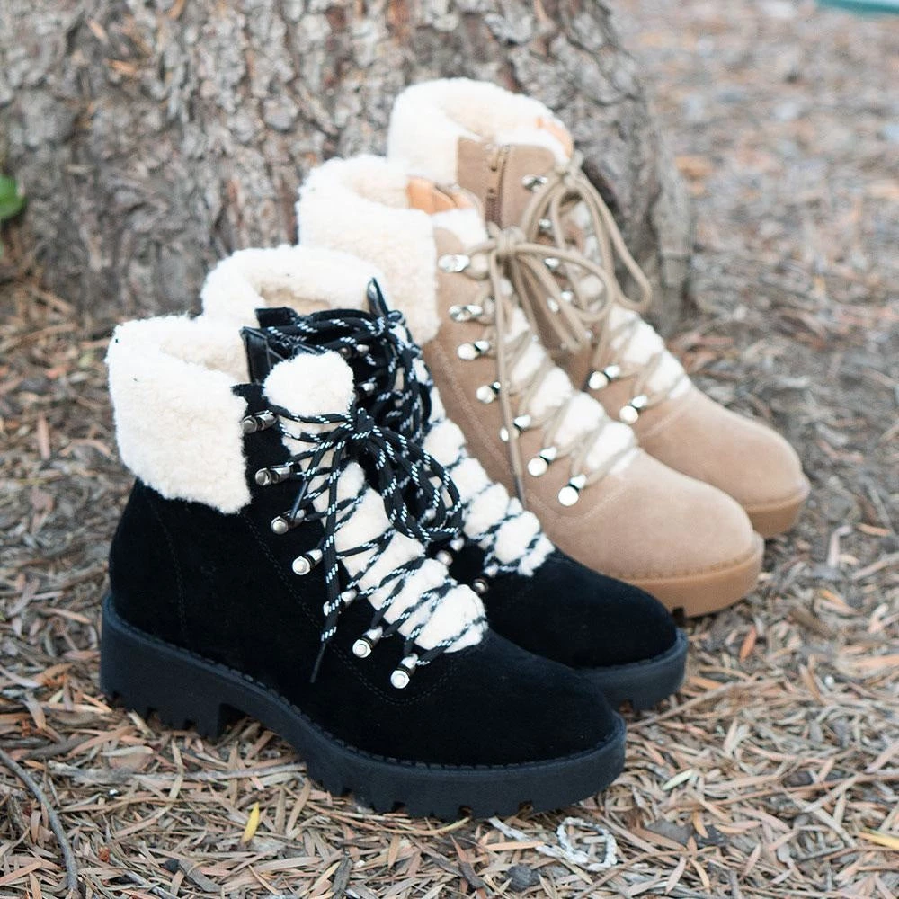 Mata Newest Arrivals Soft Combat Styled Boots 2 Mata Newest Arrivals Soft Combat Styled Boots