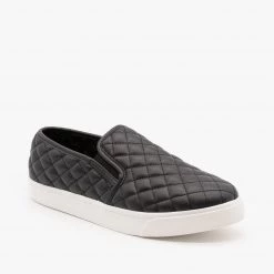 Soda Shoes Newest Arrivals Soft Quilted Slip-On Sneakers FINAL SALE