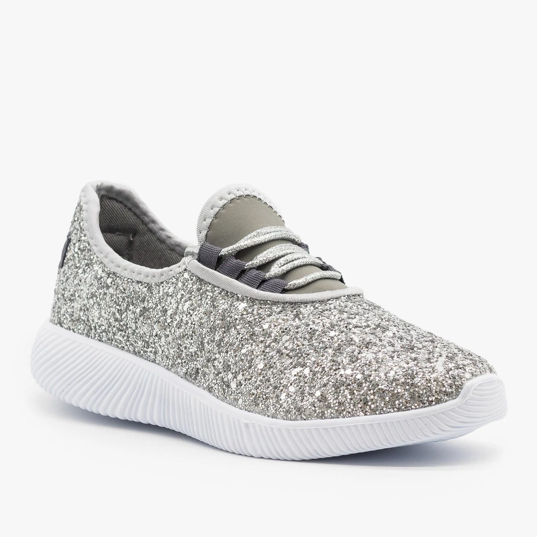 Soho Girls Newest Arrivals Solid Glitter Fashion Sneakers 4 Soho Girls Newest Arrivals Solid Glitter Fashion Sneakers