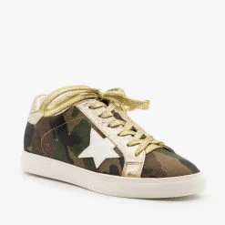 Nature Breeze Sparkly Camouflage Fashion Sneakers 7 Nature Breeze Sparkly Camouflage Fashion Sneakers