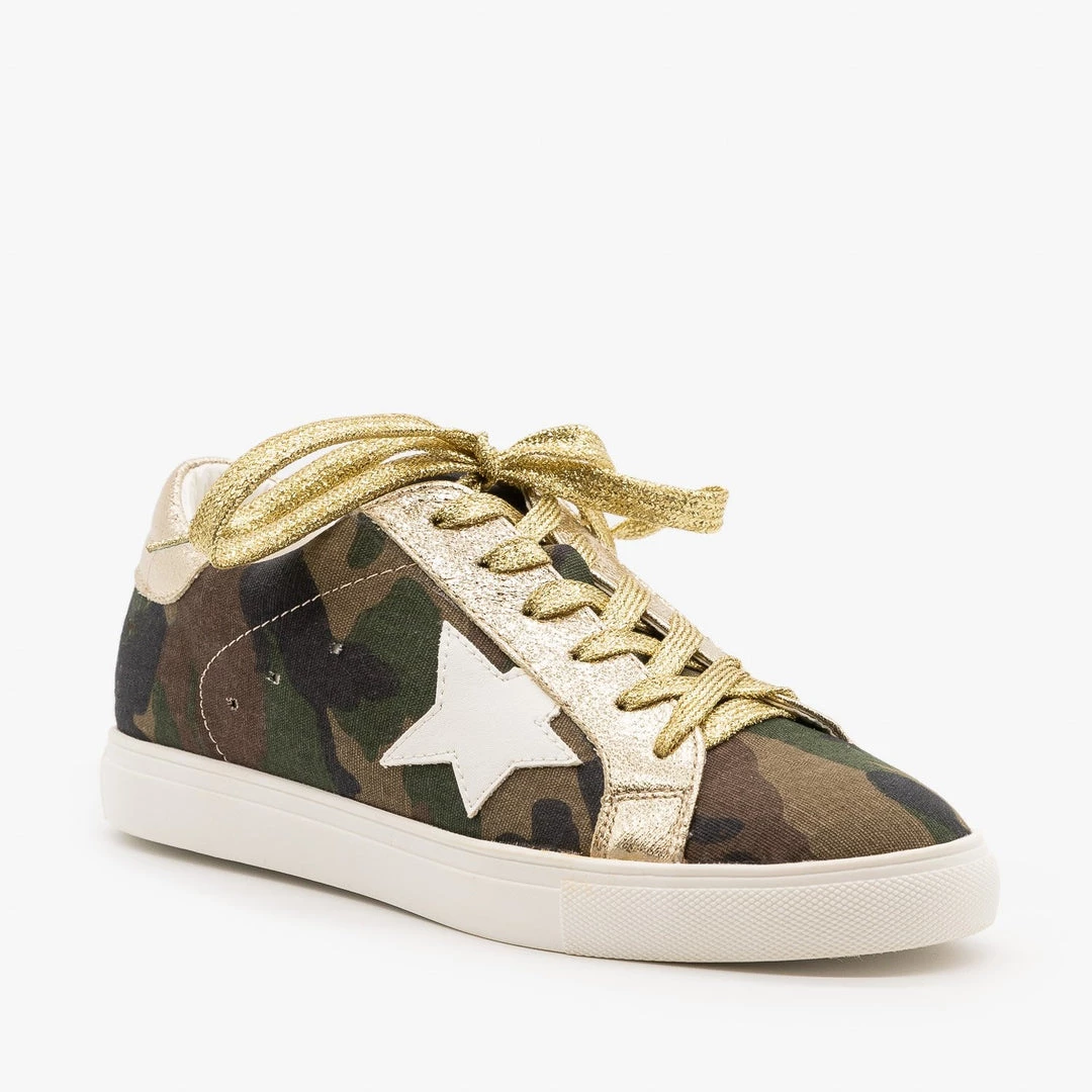 Nature Breeze Sparkly Camouflage Fashion Sneakers 4 Nature Breeze Sparkly Camouflage Fashion Sneakers