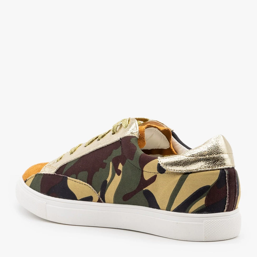 Nature Breeze Sparkly Camouflage Fashion Sneakers 3 Nature Breeze Sparkly Camouflage Fashion Sneakers