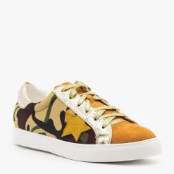 Nature Breeze Sparkly Camouflage Fashion Sneakers