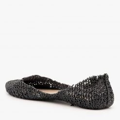 Anna Shoes Sparkly Jelly Ballet Flats
