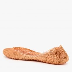 Anna Shoes Sparkly Jelly Ballet Flats