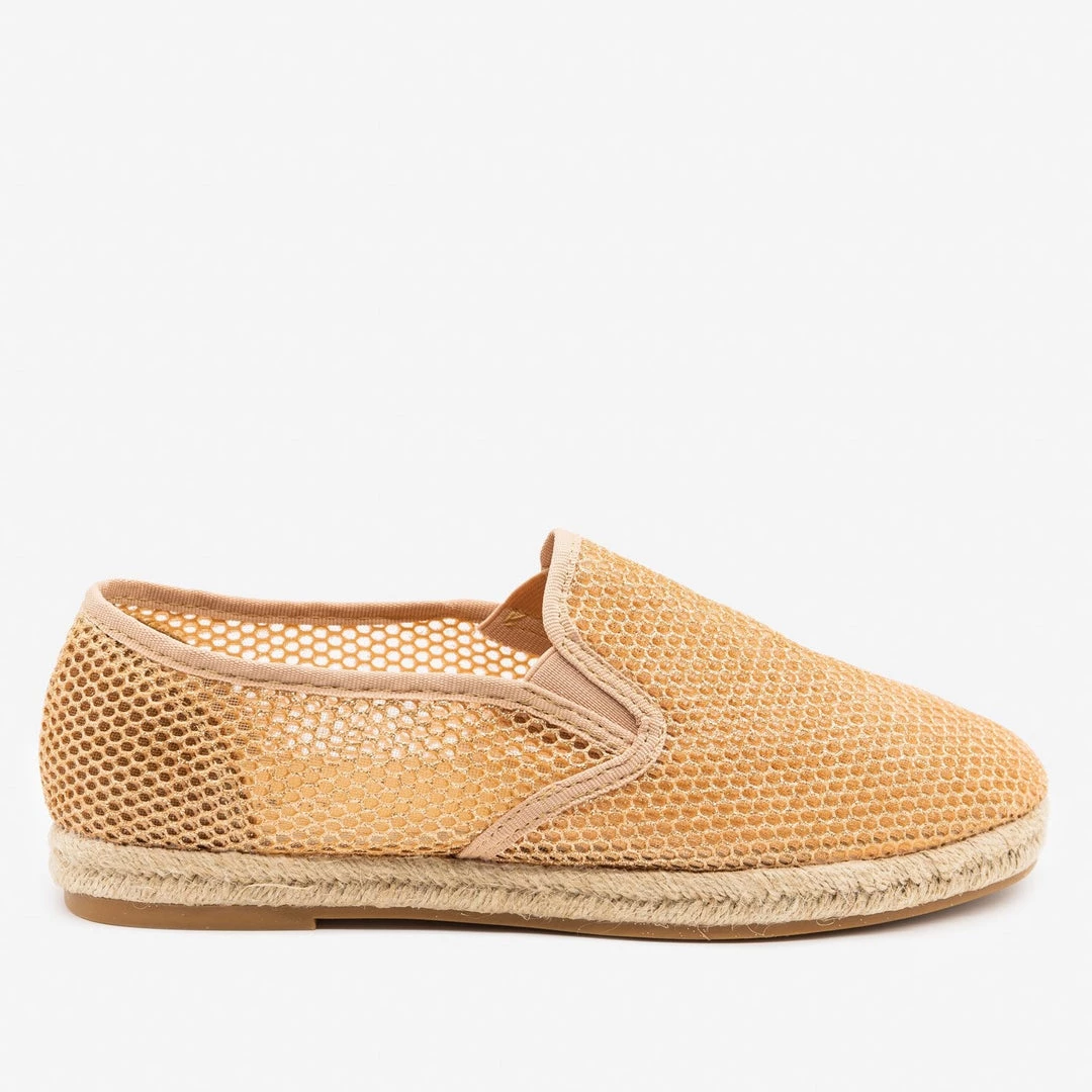 Bamboo Shoes Sparkly Mesh Espadrille Loafers 7 Bamboo Shoes Sparkly Mesh Espadrille Loafers