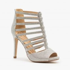 Delicious Shoes Newest Arrivals Sparkly Peep Toe Gladiator Heels 11 Delicious Shoes Newest Arrivals Sparkly Peep Toe Gladiator Heels