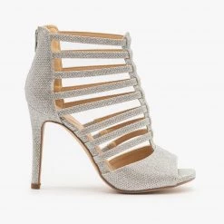 Delicious Shoes Newest Arrivals Sparkly Peep Toe Gladiator Heels 9 Delicious Shoes Newest Arrivals Sparkly Peep Toe Gladiator Heels