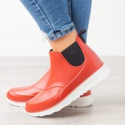 Yoki Sporty Ankle Rain Boots FINAL SALE