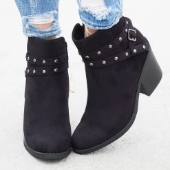 Soda Shoes Stacy Studded Booties Newest Arrivals