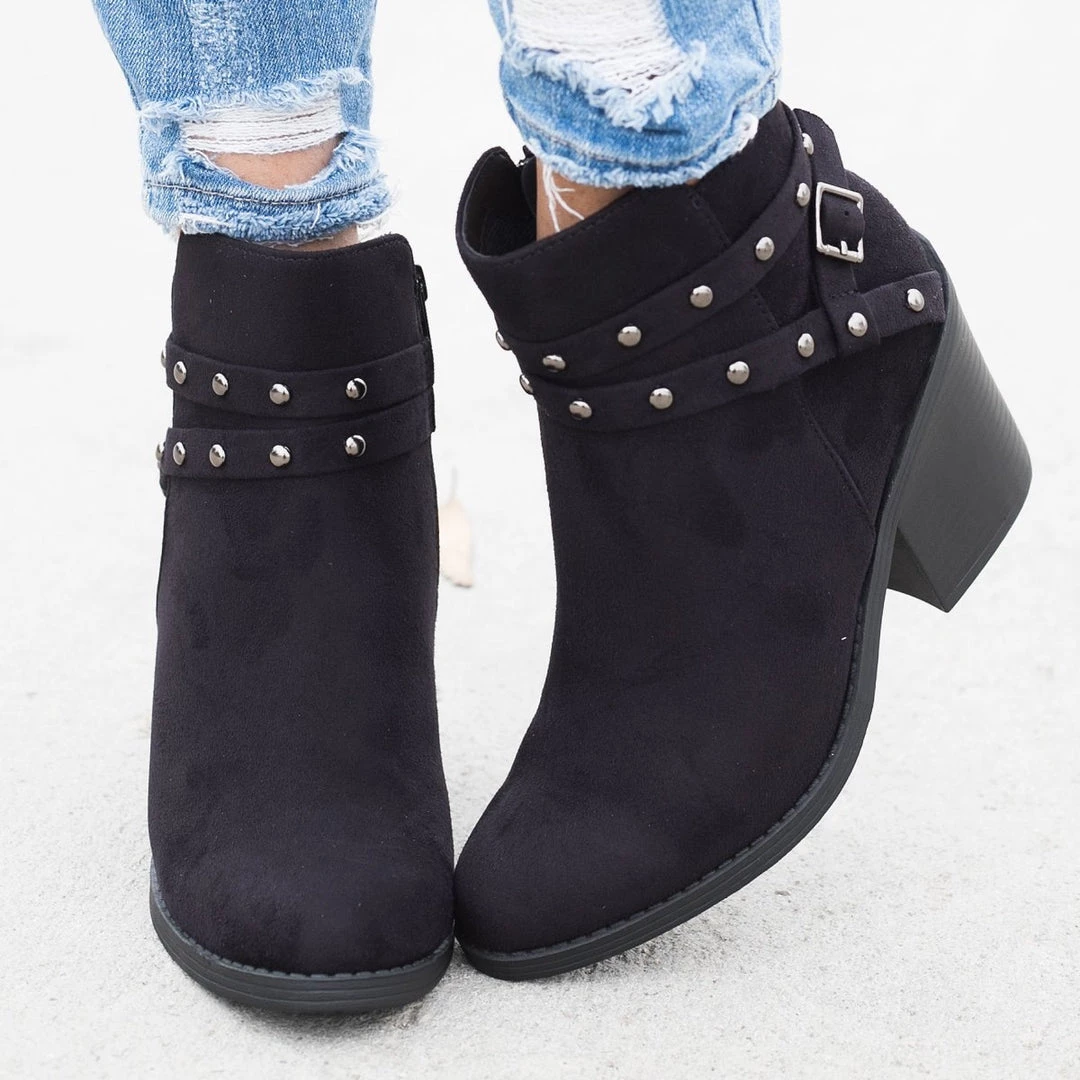 Soda Shoes Stacy Studded Booties Newest Arrivals 1 Soda Shoes Stacy Studded Booties Newest Arrivals