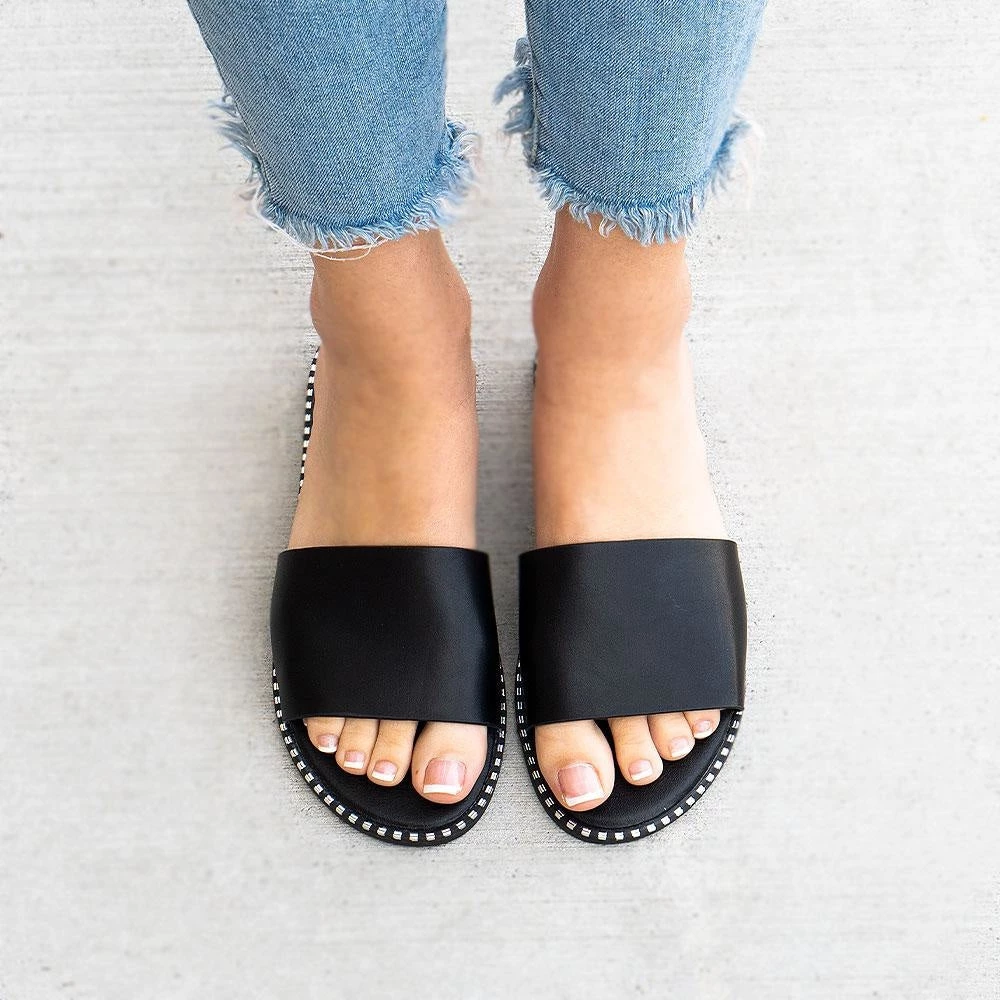 Top Moda Newest Arrivals Stacy Studded Sandals 2 Top Moda Newest Arrivals Stacy Studded Sandals