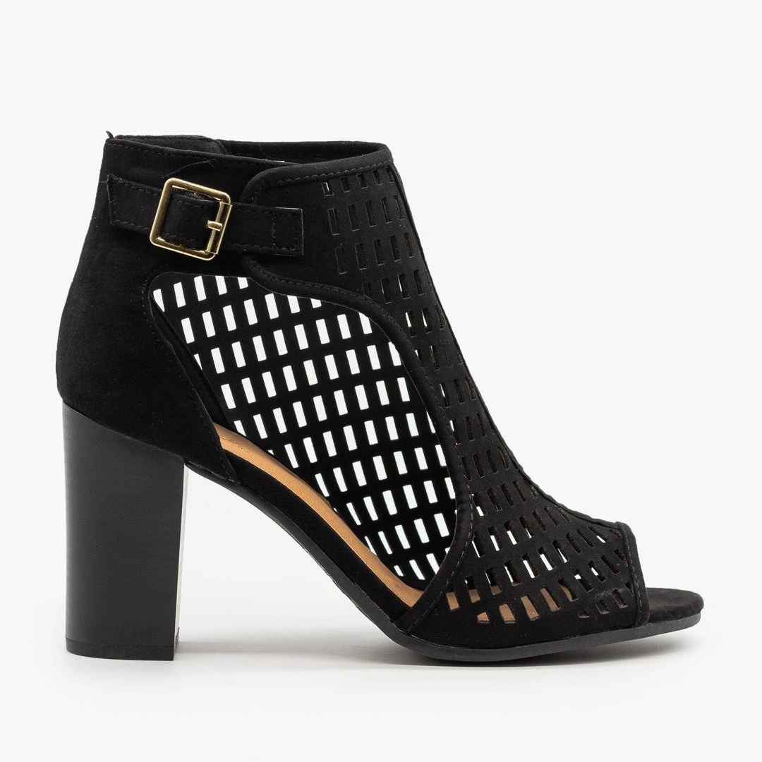 Qupid Shoes Newest Arrivals Statement Cutout Heels 4 Qupid Shoes Newest Arrivals Statement Cutout Heels