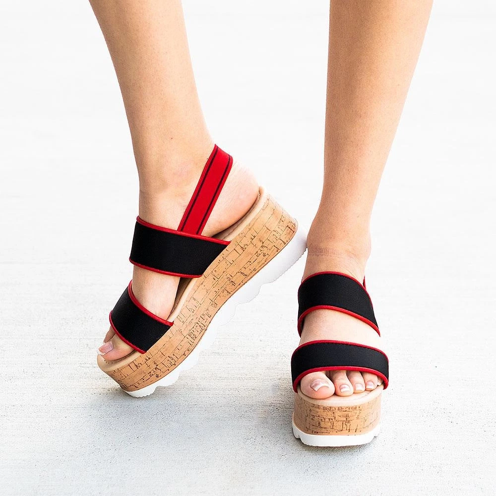 Yoki Statement Platform Sandals 1 Yoki Statement Platform Sandals